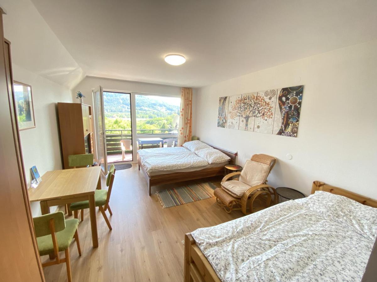 Velden Living Apartments - Schiefling Panorama شيفلينغ آم سي المظهر الخارجي الصورة