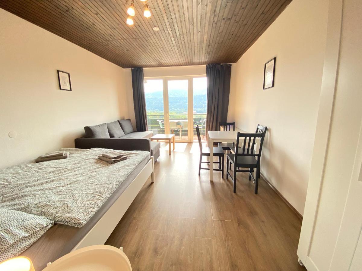 Velden Living Apartments - Schiefling Panorama شيفلينغ آم سي المظهر الخارجي الصورة